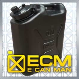 Military Water Jerry Can Black 20 litre